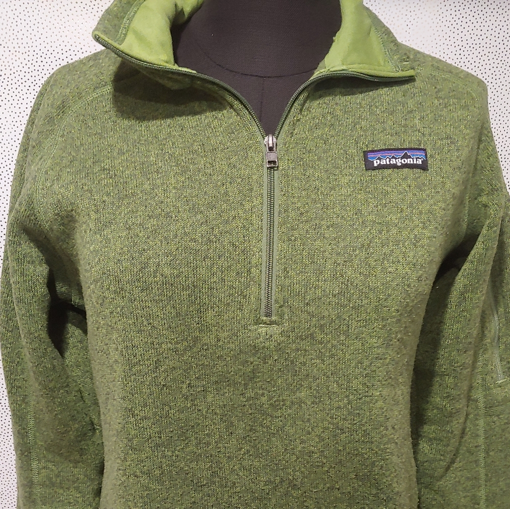 PATAGONIA Green Sweater Pullover Jacket Fleece